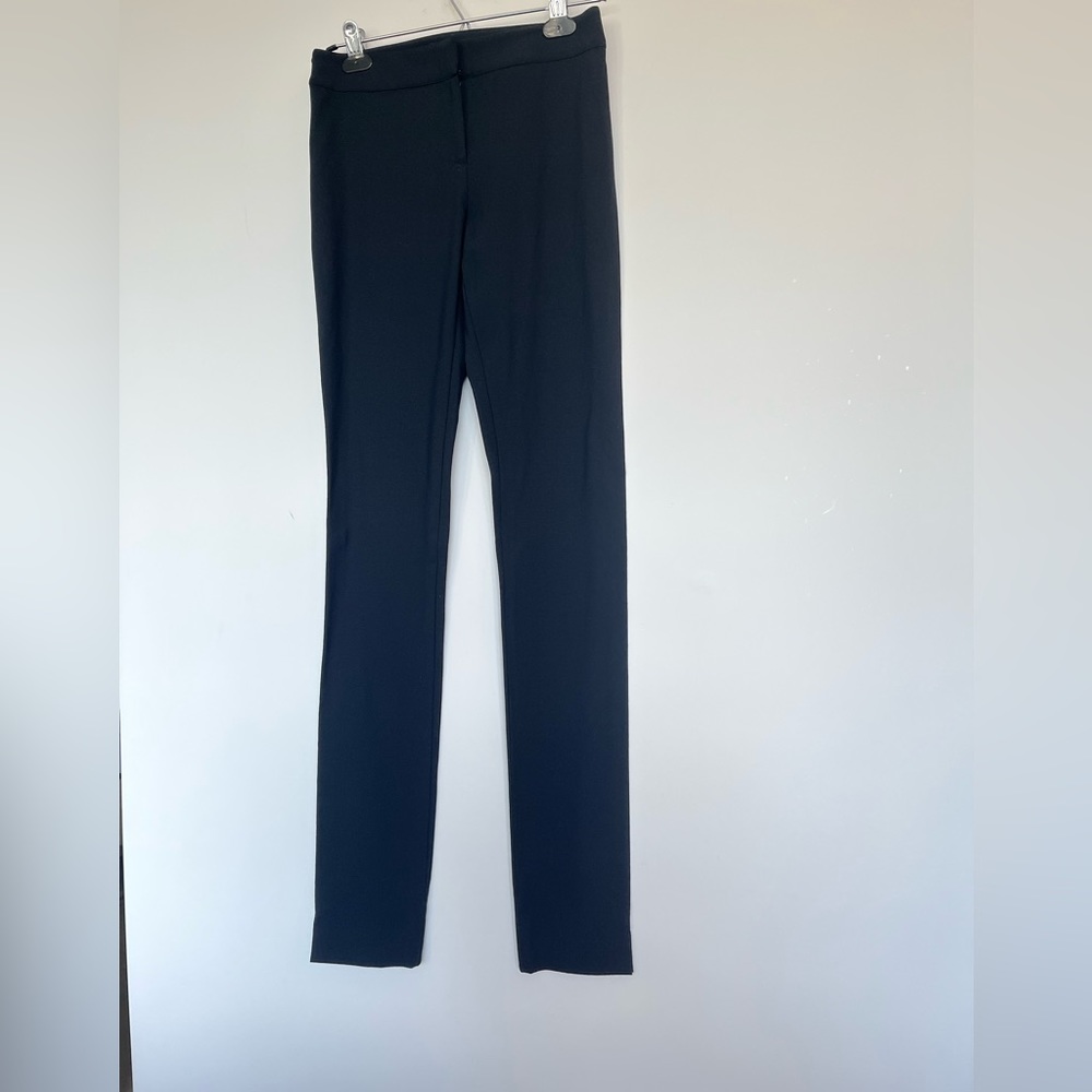 Authentic FENDI navy blue wool blend trousers pants IT 38